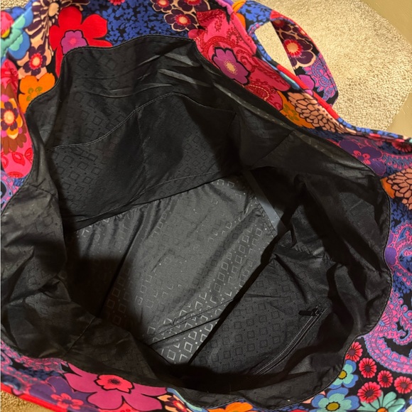 Vera Bradley Grand Tote- Floral Fiesta - Picture 3 of 4